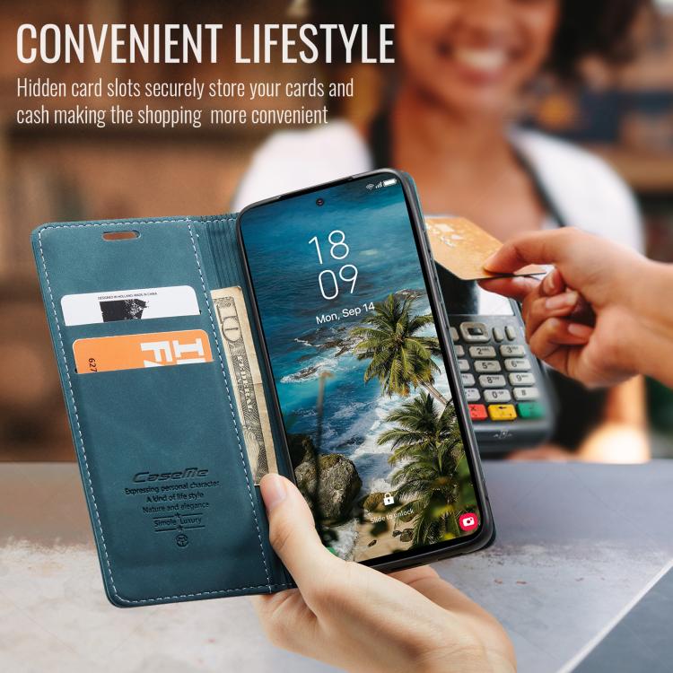 For Galaxy A57 5G CaseMe 013 Multifunctional Horizontal Flip Leather Phone Case