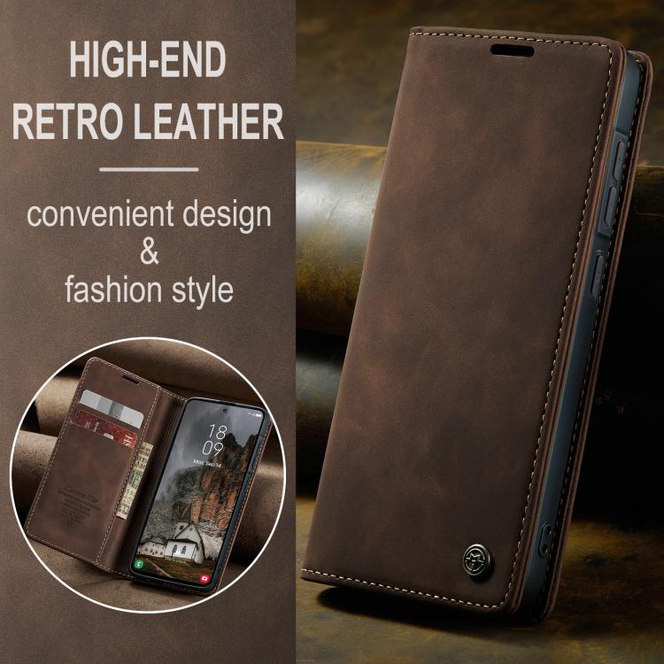 For Galaxy A57 5G CaseMe 013 Multifunctional Horizontal Flip Leather Phone Case