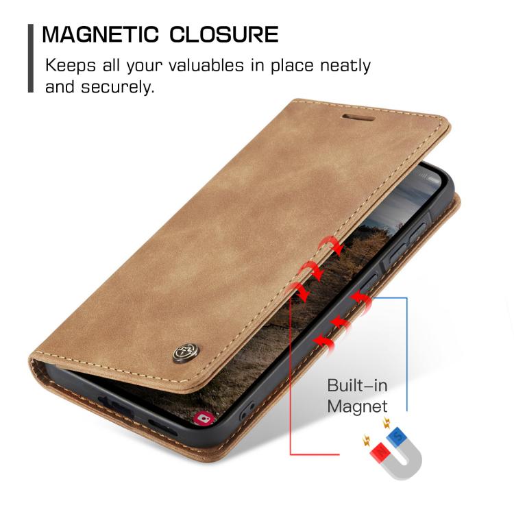 For Galaxy A57 5G CaseMe 013 Multifunctional Horizontal Flip Leather Phone Case