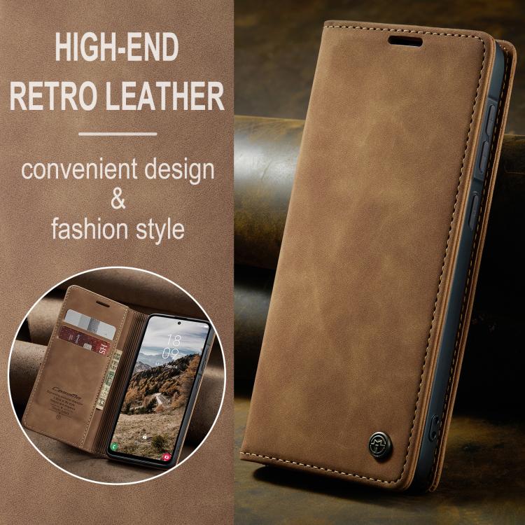 For Galaxy A57 5G CaseMe 013 Multifunctional Horizontal Flip Leather Phone Case