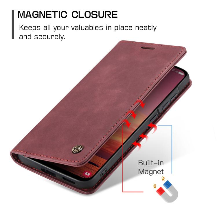 For Galaxy A57 5G CaseMe 013 Multifunctional Horizontal Flip Leather Phone Case