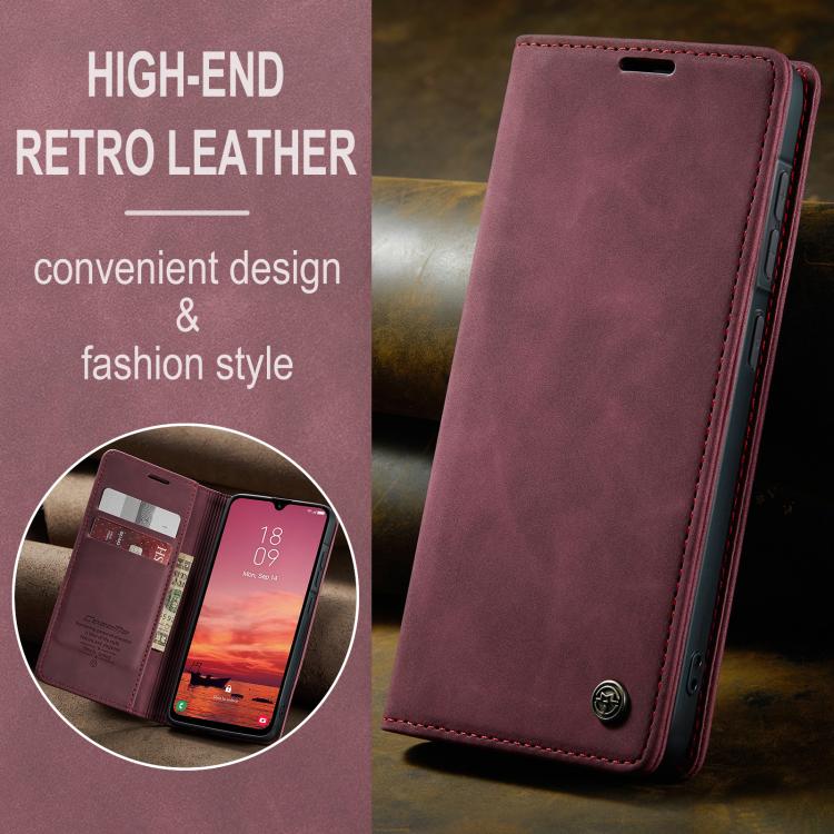 For Galaxy A57 5G CaseMe 013 Multifunctional Horizontal Flip Leather Phone Case