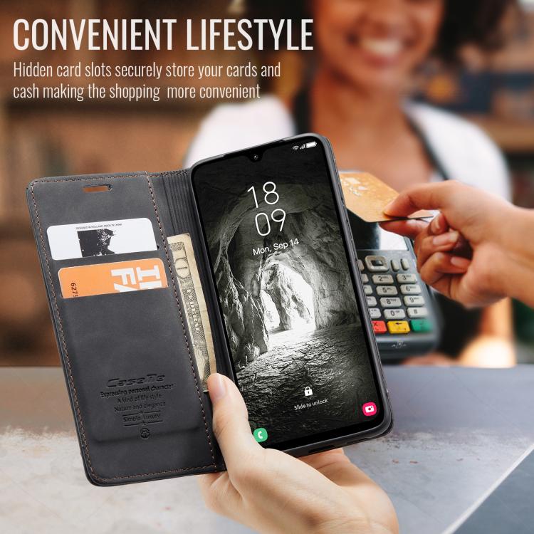 For Galaxy A57 5G CaseMe 013 Multifunctional Horizontal Flip Leather Phone Case