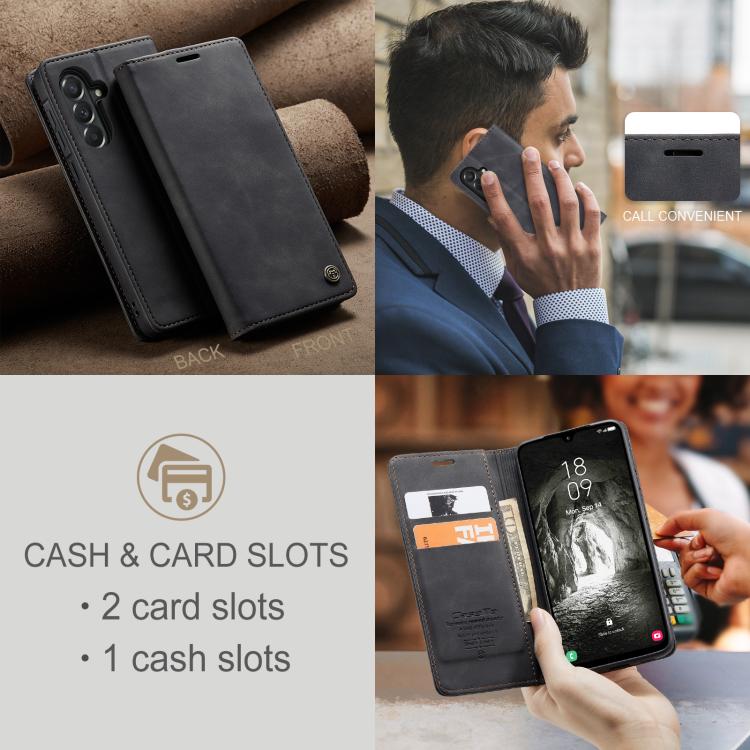 For Galaxy A57 5G CaseMe 013 Multifunctional Horizontal Flip Leather Phone Case