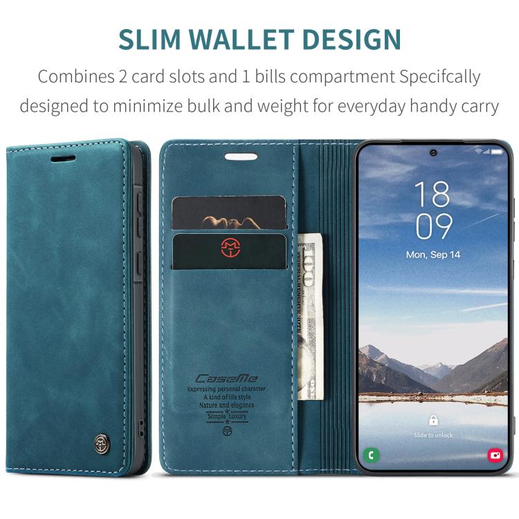 For Galaxy A37 5G CaseMe 013 Multifunctional Horizontal Flip Leather Phone Case
