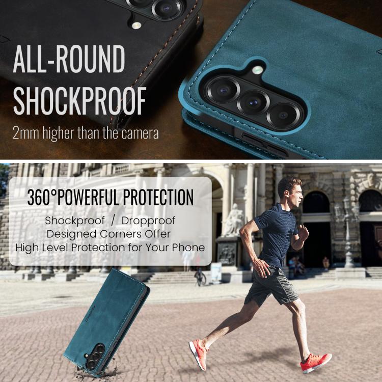 For Galaxy A37 5G CaseMe 013 Multifunctional Horizontal Flip Leather Phone Case