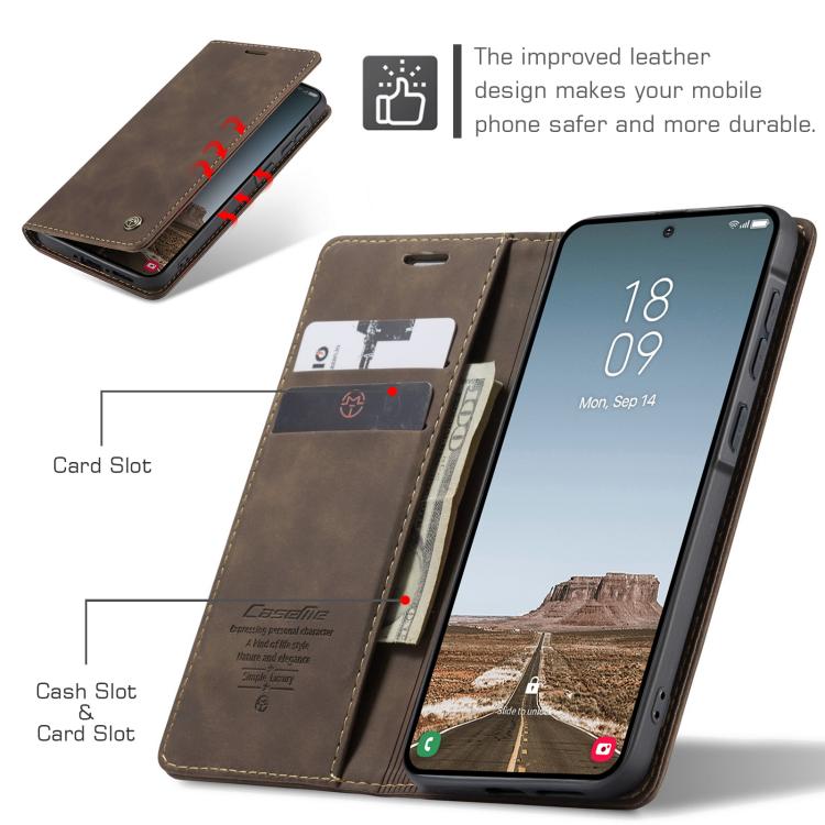 For Galaxy A37 5G CaseMe 013 Multifunctional Horizontal Flip Leather Phone Case