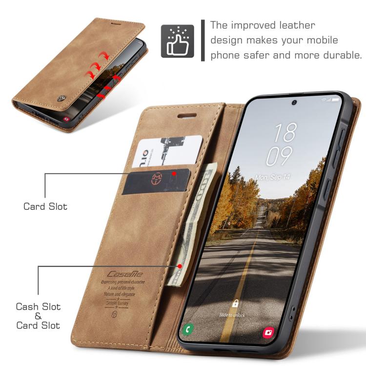 For Galaxy A37 5G CaseMe 013 Multifunctional Horizontal Flip Leather Phone Case