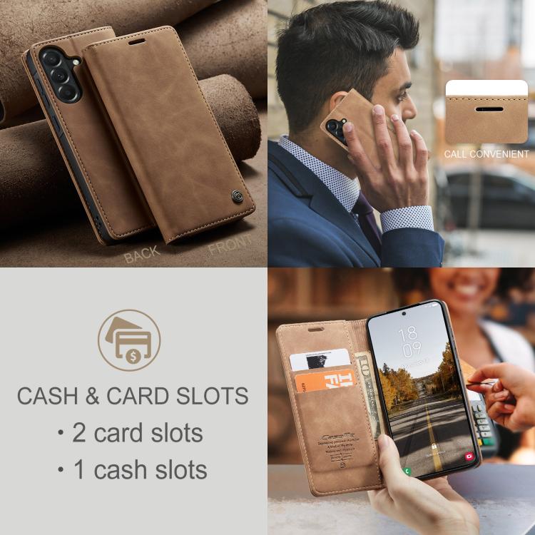 For Galaxy A37 5G CaseMe 013 Multifunctional Horizontal Flip Leather Phone Case