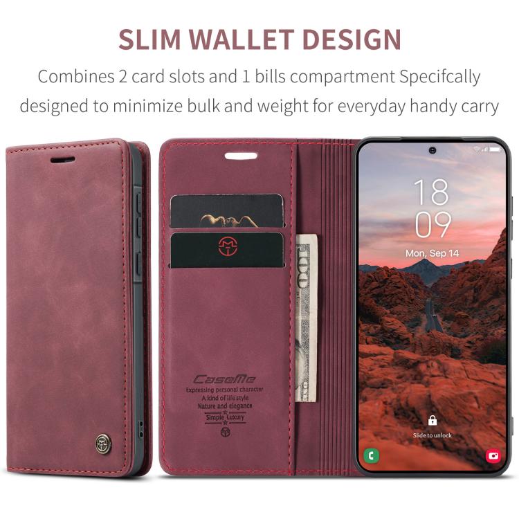 For Galaxy A37 5G CaseMe 013 Multifunctional Horizontal Flip Leather Phone Case