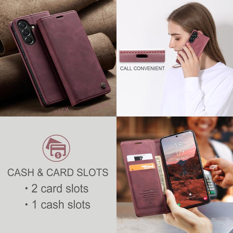For Galaxy A37 5G CaseMe 013 Multifunctional Horizontal Flip Leather Phone Case