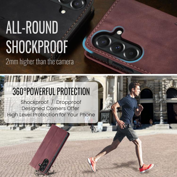 For Galaxy A37 5G CaseMe 013 Multifunctional Horizontal Flip Leather Phone Case