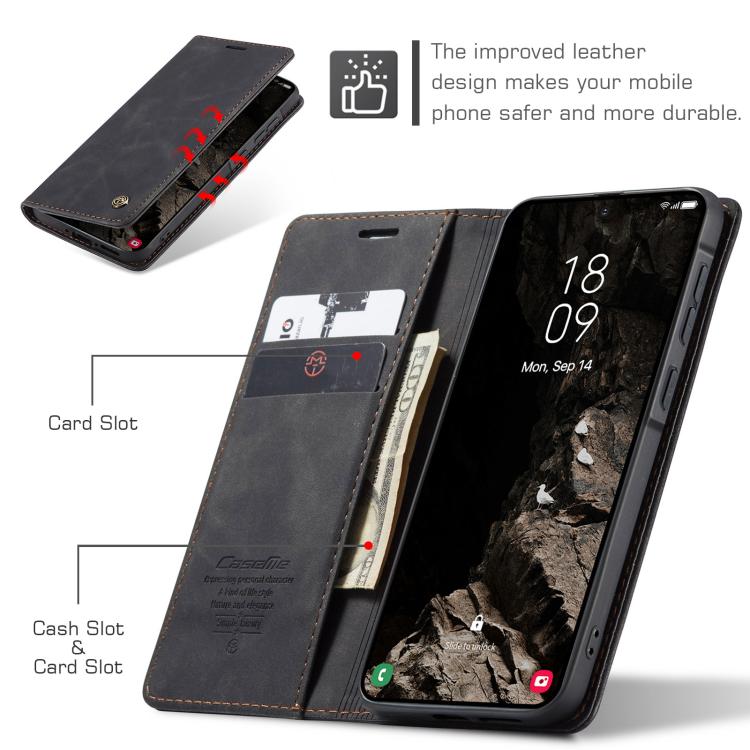 For Galaxy A37 5G CaseMe 013 Multifunctional Horizontal Flip Leather Phone Case