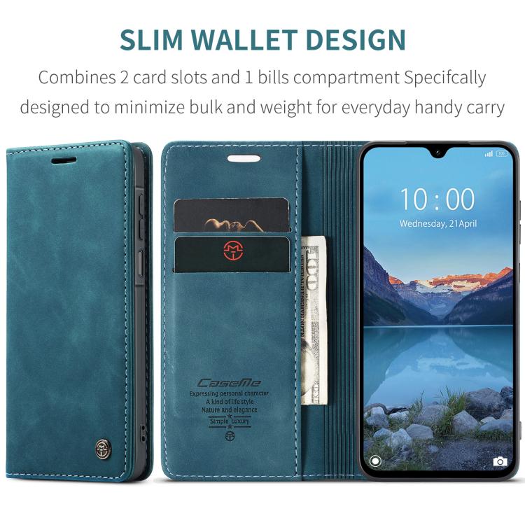 For Galaxy A27 5G CaseMe 013 Multifunctional Horizontal Flip Leather Phone Case