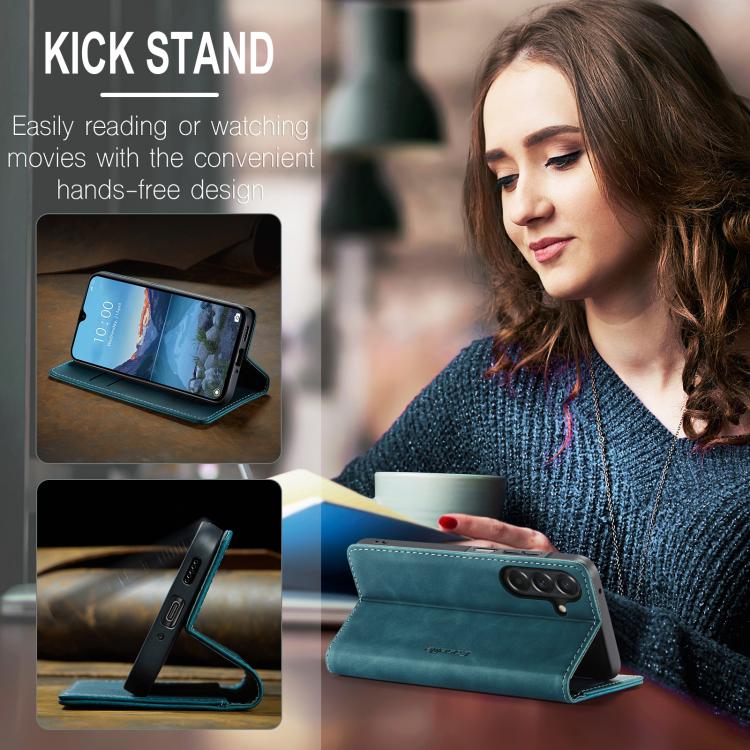 For Galaxy A27 5G CaseMe 013 Multifunctional Horizontal Flip Leather Phone Case