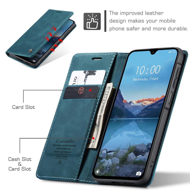 For Galaxy A27 5G CaseMe 013 Multifunctional Horizontal Flip Leather Phone Case