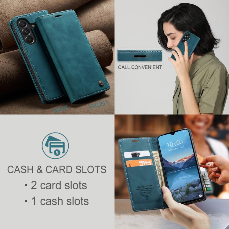 For Galaxy A27 5G CaseMe 013 Multifunctional Horizontal Flip Leather Phone Case