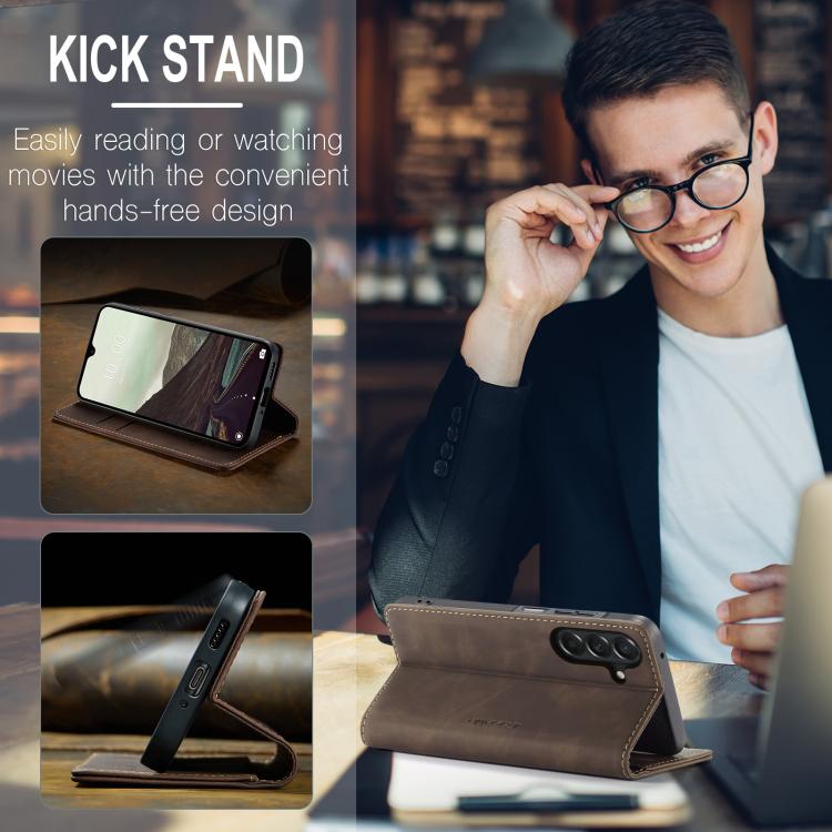 For Galaxy A27 5G CaseMe 013 Multifunctional Horizontal Flip Leather Phone Case