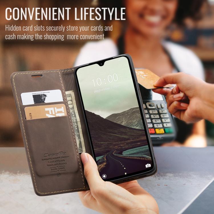 For Galaxy A27 5G CaseMe 013 Multifunctional Horizontal Flip Leather Phone Case
