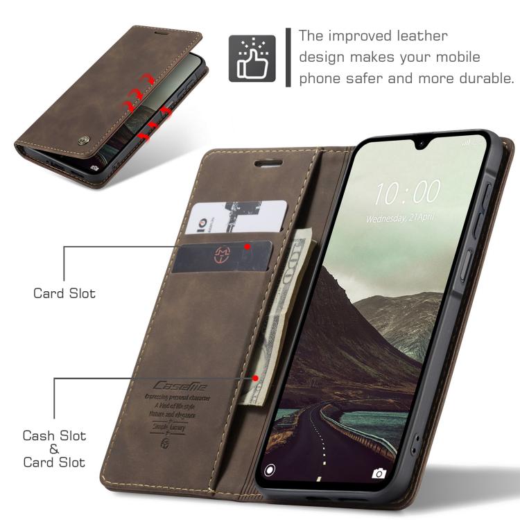 For Galaxy A27 5G CaseMe 013 Multifunctional Horizontal Flip Leather Phone Case