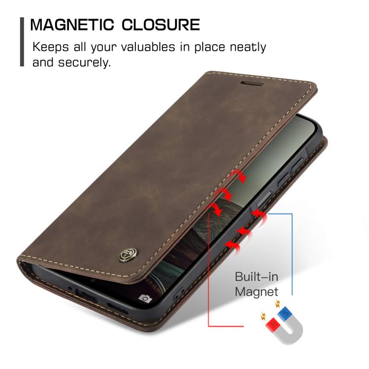 For Galaxy A27 5G CaseMe 013 Multifunctional Horizontal Flip Leather Phone Case