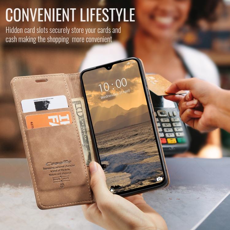 For Galaxy A27 5G CaseMe 013 Multifunctional Horizontal Flip Leather Phone Case