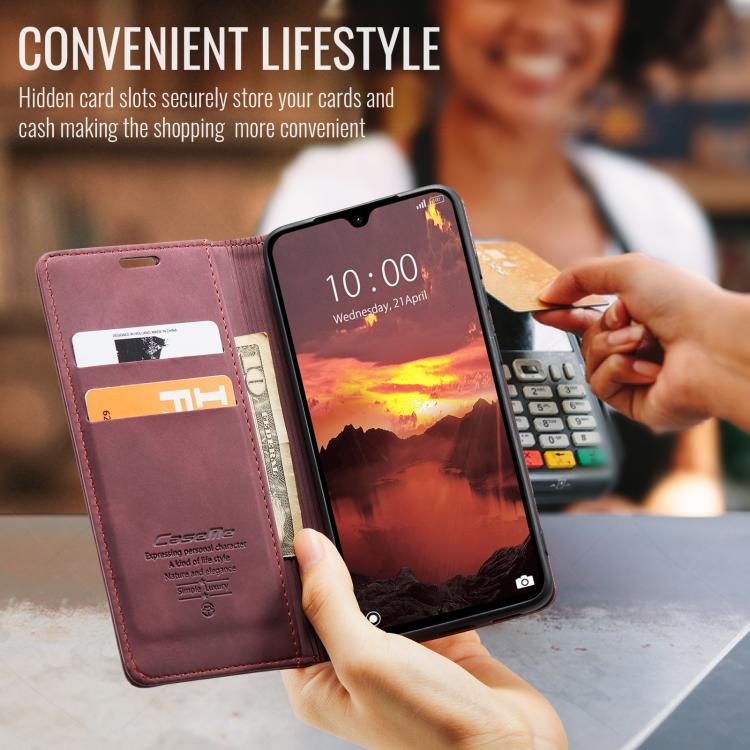 For Galaxy A27 5G CaseMe 013 Multifunctional Horizontal Flip Leather Phone Case