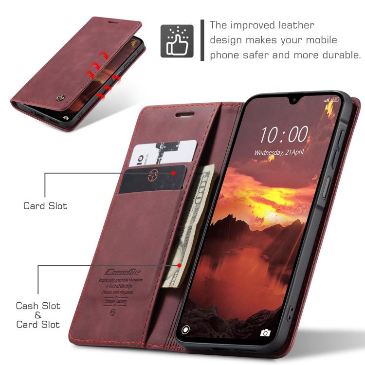 For Galaxy A27 5G CaseMe 013 Multifunctional Horizontal Flip Leather Phone Case