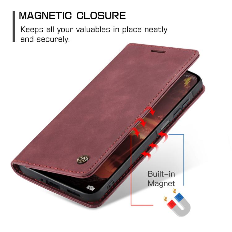 For Galaxy A27 5G CaseMe 013 Multifunctional Horizontal Flip Leather Phone Case