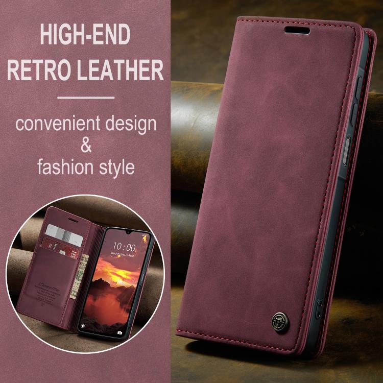 For Galaxy A27 5G CaseMe 013 Multifunctional Horizontal Flip Leather Phone Case