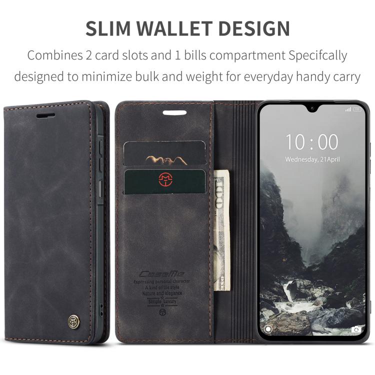 For Galaxy A27 5G CaseMe 013 Multifunctional Horizontal Flip Leather Phone Case