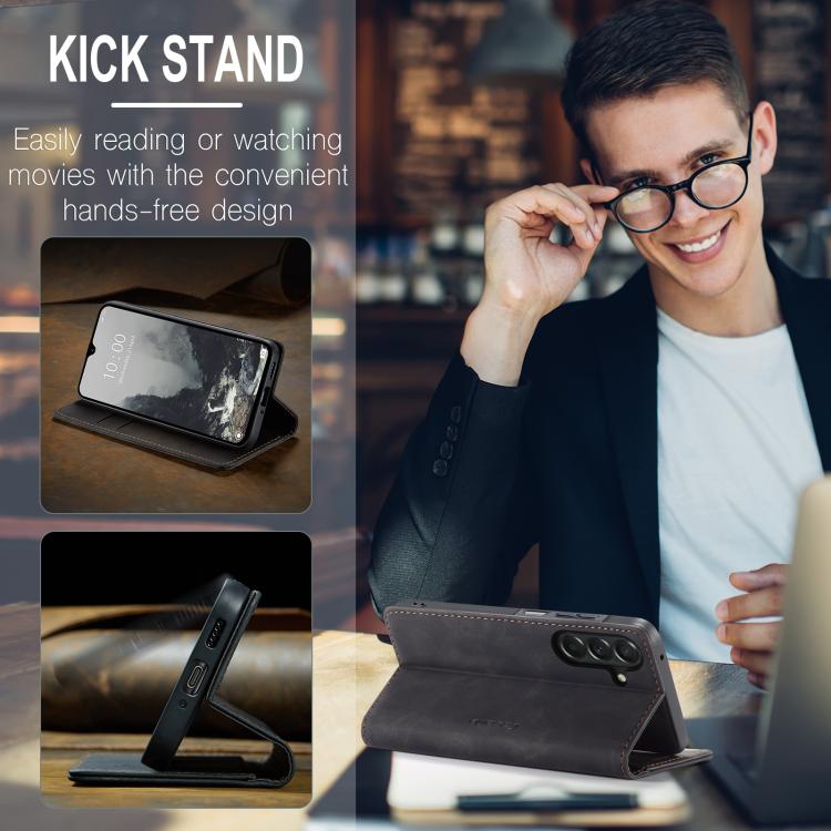 For Galaxy A27 5G CaseMe 013 Multifunctional Horizontal Flip Leather Phone Case