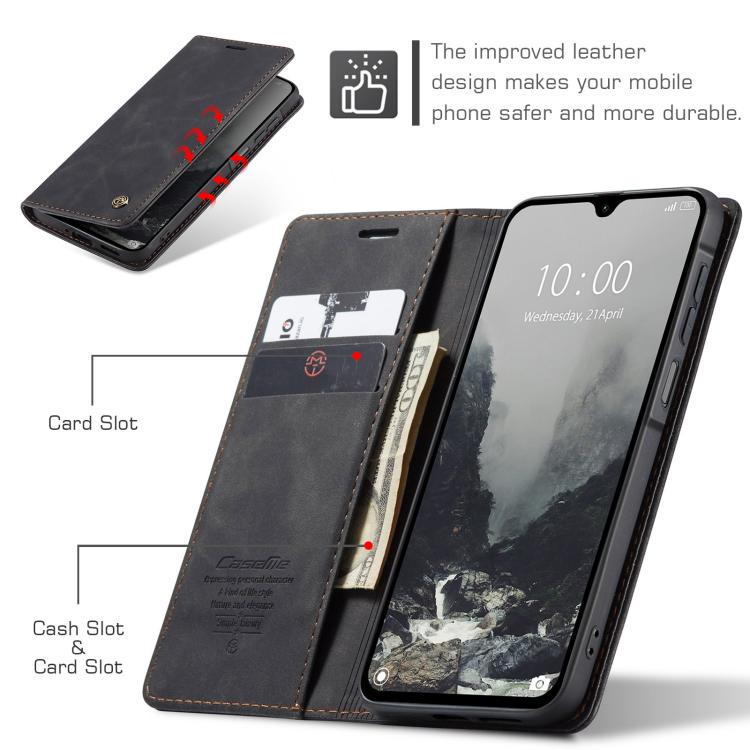 For Galaxy A27 5G CaseMe 013 Multifunctional Horizontal Flip Leather Phone Case