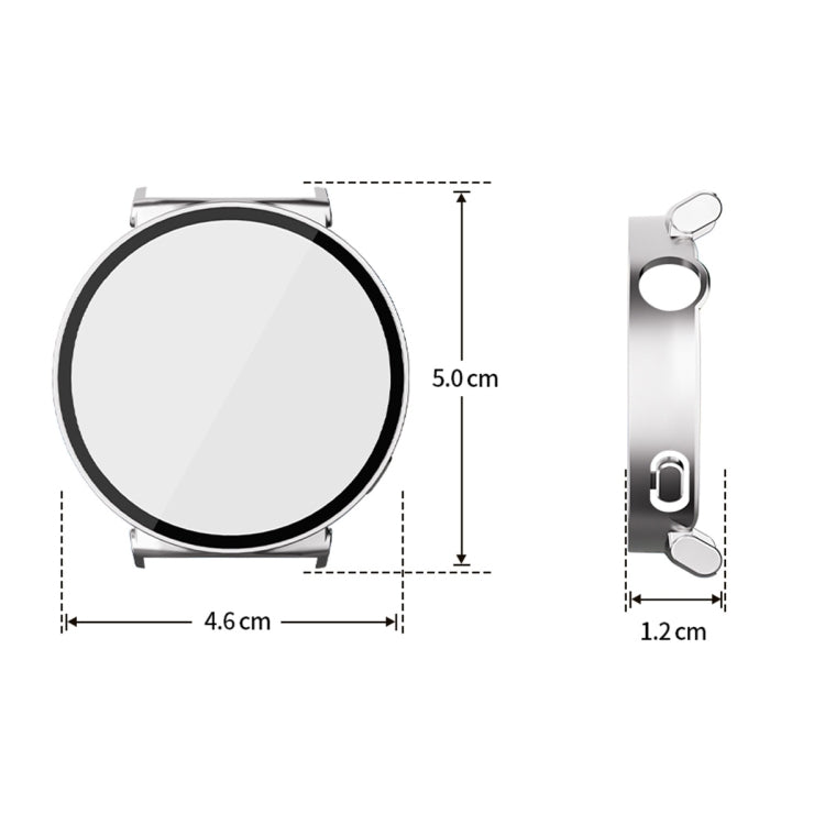 For Huawei Watch GT 5 41mm ENKAY Hat-Prince Tempered Glass Film Integrated PC Watch Case
