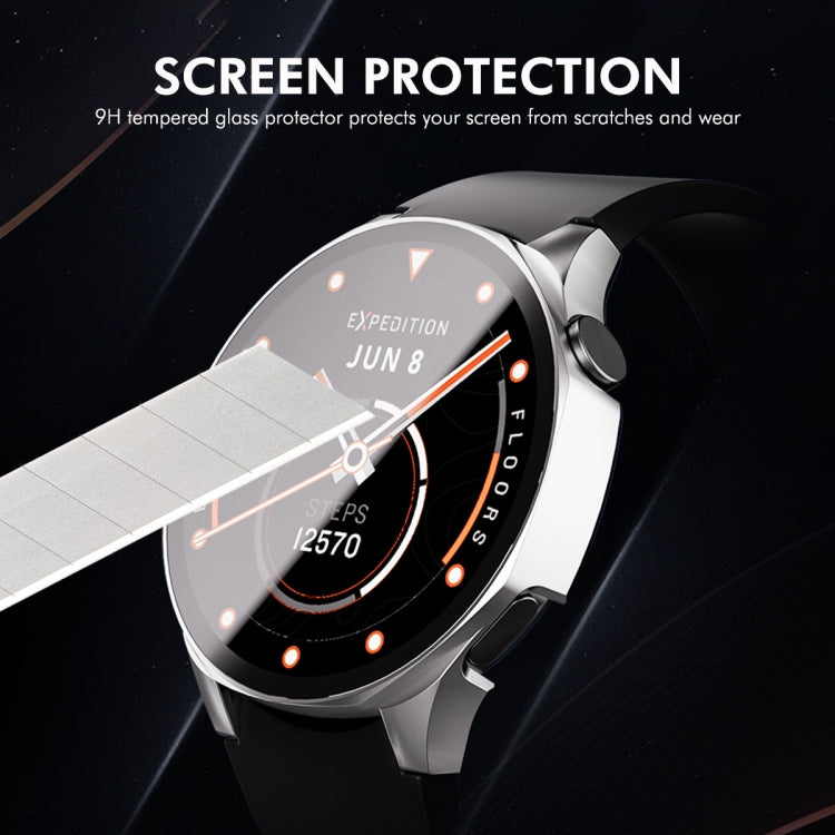 For Huawei Watch GT 5 46mm ENKAY Hat-Prince Tempered Glass Film Integrated PC Watch Case