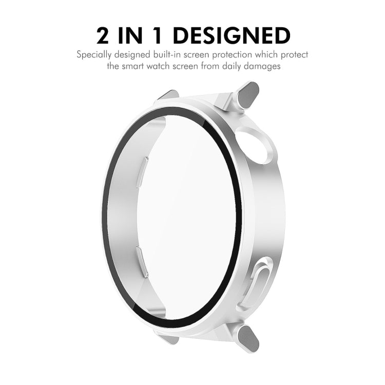 For Huawei Watch GT 5 Pro 42mm ENKAY Hat-Prince Tempered Glass Film Integrated PC Watch Case