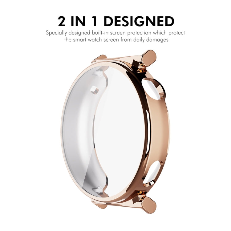 For Huawei Watch GT 5 41mm ENKAY Hat-Prince Electroplated Soft TPU Watch Case with Screen Film