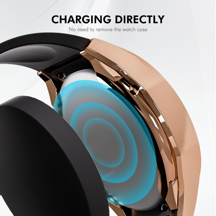 For Huawei Watch GT 5 46mm ENKAY Hat-Prince Electroplated Soft TPU Watch Case with Screen Film