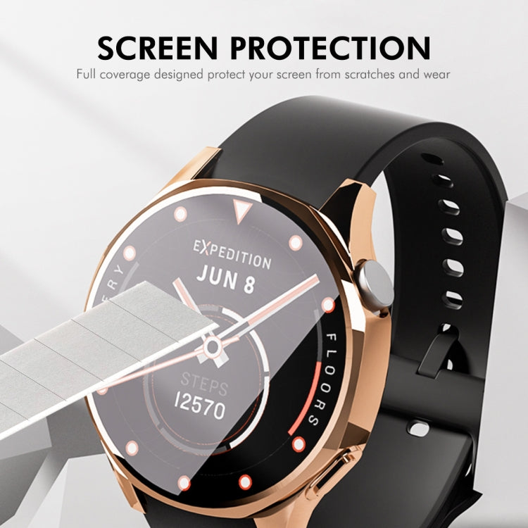 For Huawei Watch GT 5 46mm ENKAY Hat-Prince Electroplated Soft TPU Watch Case with Screen Film