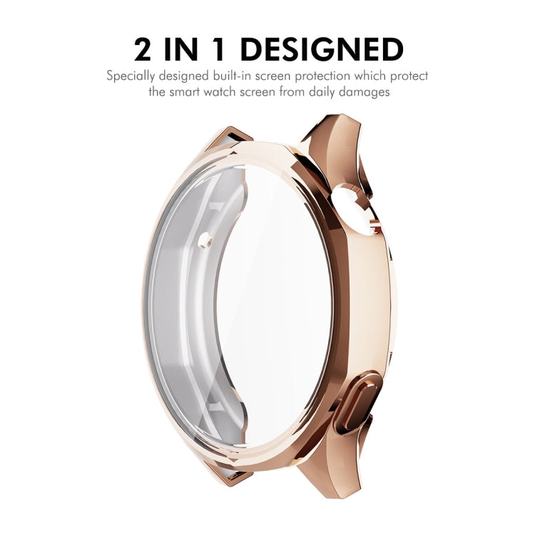 For Huawei Watch GT 5 46mm ENKAY Hat-Prince Electroplated Soft TPU Watch Case with Screen Film