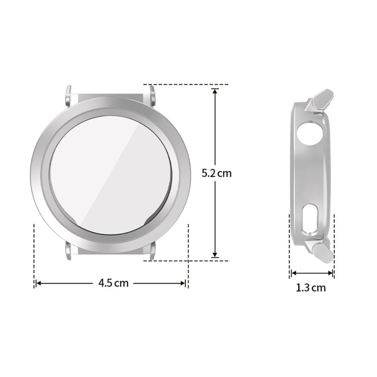 For Huawei Watch GT 5 Pro 42mm ENKAY Hat-Prince Electroplated Soft TPU Watch Case with Screen Film