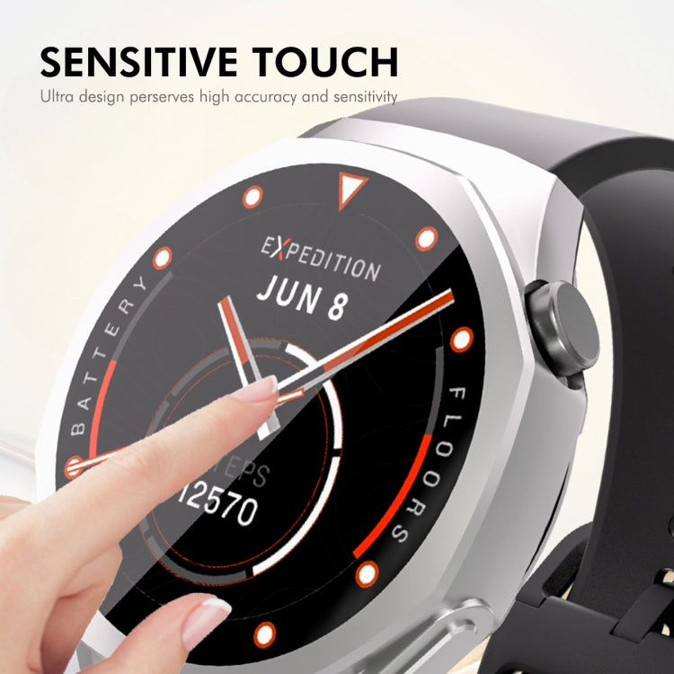 For Huawei Watch GT 5 Pro 42mm ENKAY Hat-Prince Electroplated Soft TPU Watch Case with Screen Film