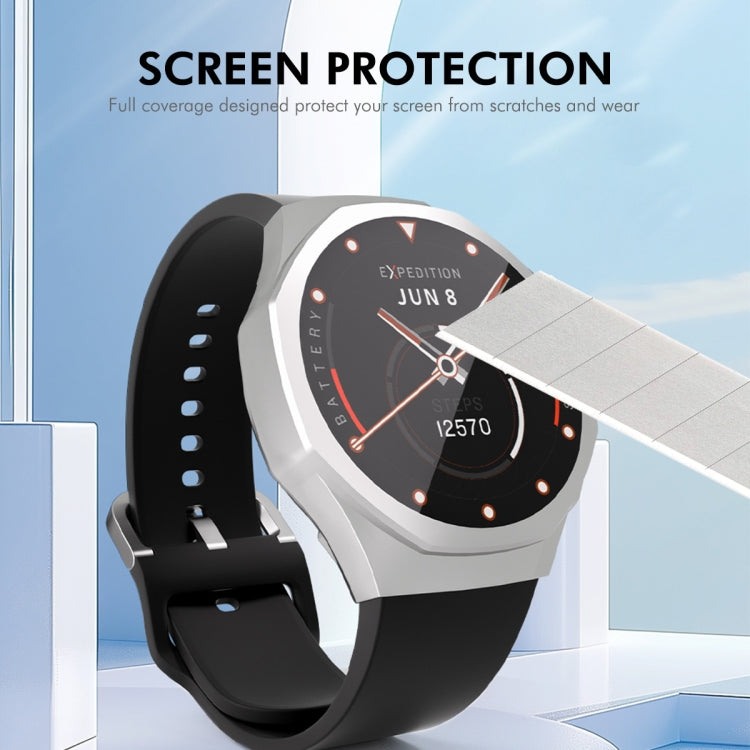 For Huawei Watch GT 5 Pro 42mm ENKAY Hat-Prince Electroplated Soft TPU Watch Case with Screen Film