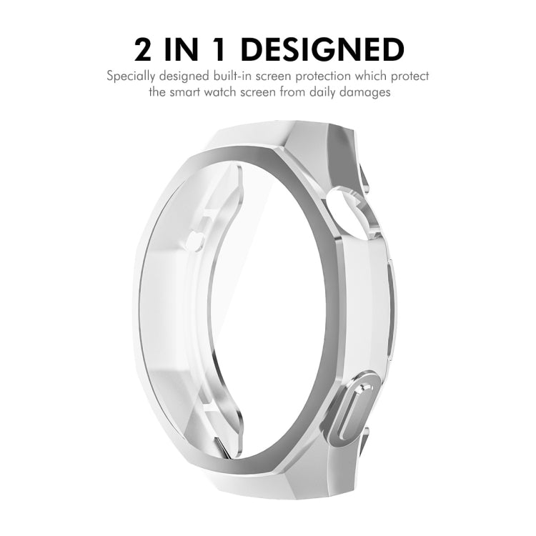 For Huawei Watch GT 5 Pro 46mm ENKAY Hat-Prince Electroplated Soft TPU Watch Case with Screen Film