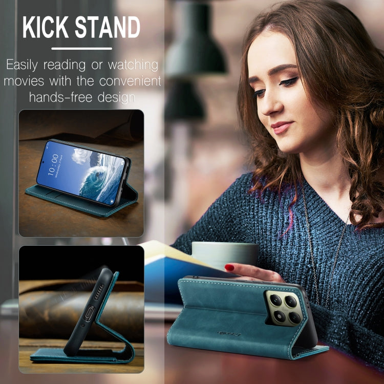 For Xiaomi 14T CaseMe 013 Multifunctional Horizontal Flip Leather Phone Case