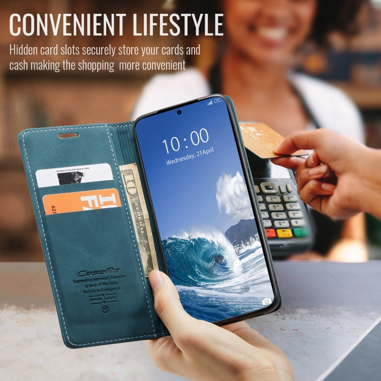 For Xiaomi 14T CaseMe 013 Multifunctional Horizontal Flip Leather Phone Case