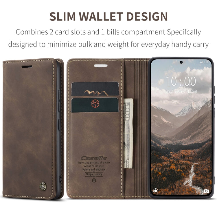 For Xiaomi 14T CaseMe 013 Multifunctional Horizontal Flip Leather Phone Case