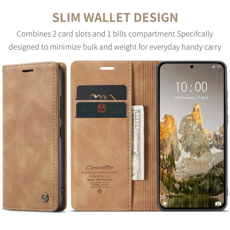 For Xiaomi 14T CaseMe 013 Multifunctional Horizontal Flip Leather Phone Case