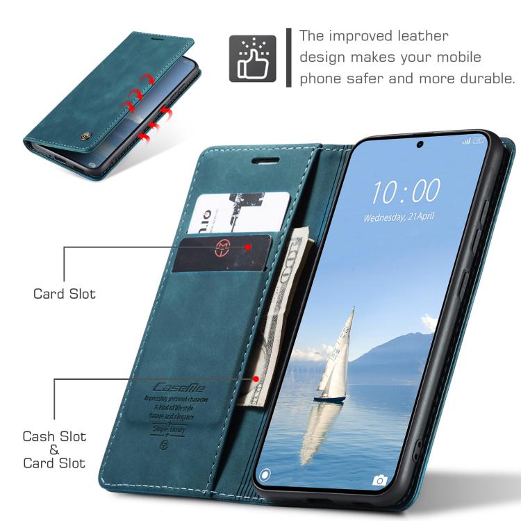 For Xiaomi 15T Pro CaseMe 013 Multifunctional Horizontal Flip Leather Phone Case