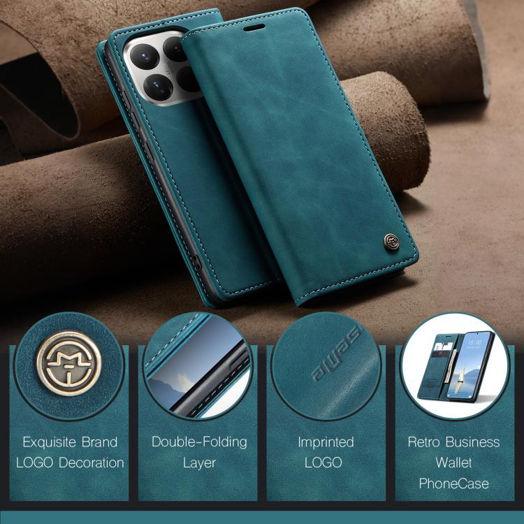 For Xiaomi 15T Pro CaseMe 013 Multifunctional Horizontal Flip Leather Phone Case